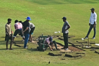 ভারতে বেহাল মাঠে দ্বিতীয় দিনেও শুরু হয়নি আফগানিস্তান-নিউ জিল্যান্ড টেস্ট