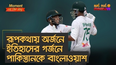 রূপকথার অর্জনে ইতিহাসের গর্জনে পা*কিস্তানকে বাংলাওয়াশ