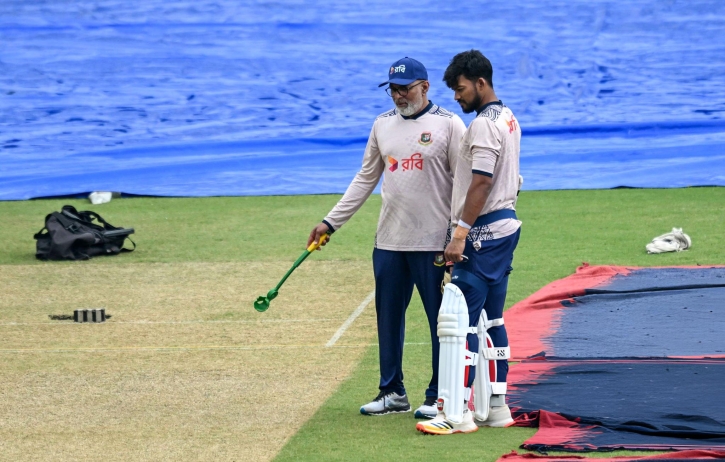 বাংলাদেশ-ভারত দ্বিতীয় টেস্ট শুরু হতে দেরি